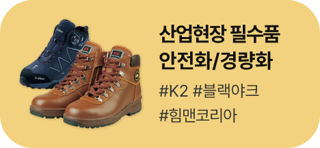 산업현장 필수품 안전화/방한화